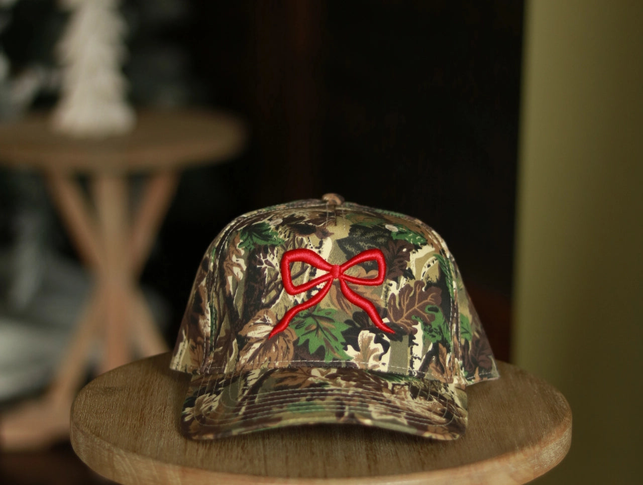 Camo Bow Trucker Hat