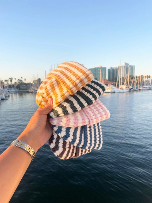 Snuggly Stripe Beanie