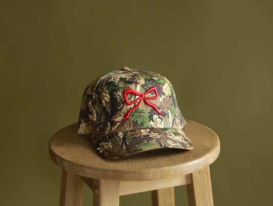 Camo Bow Trucker Hat