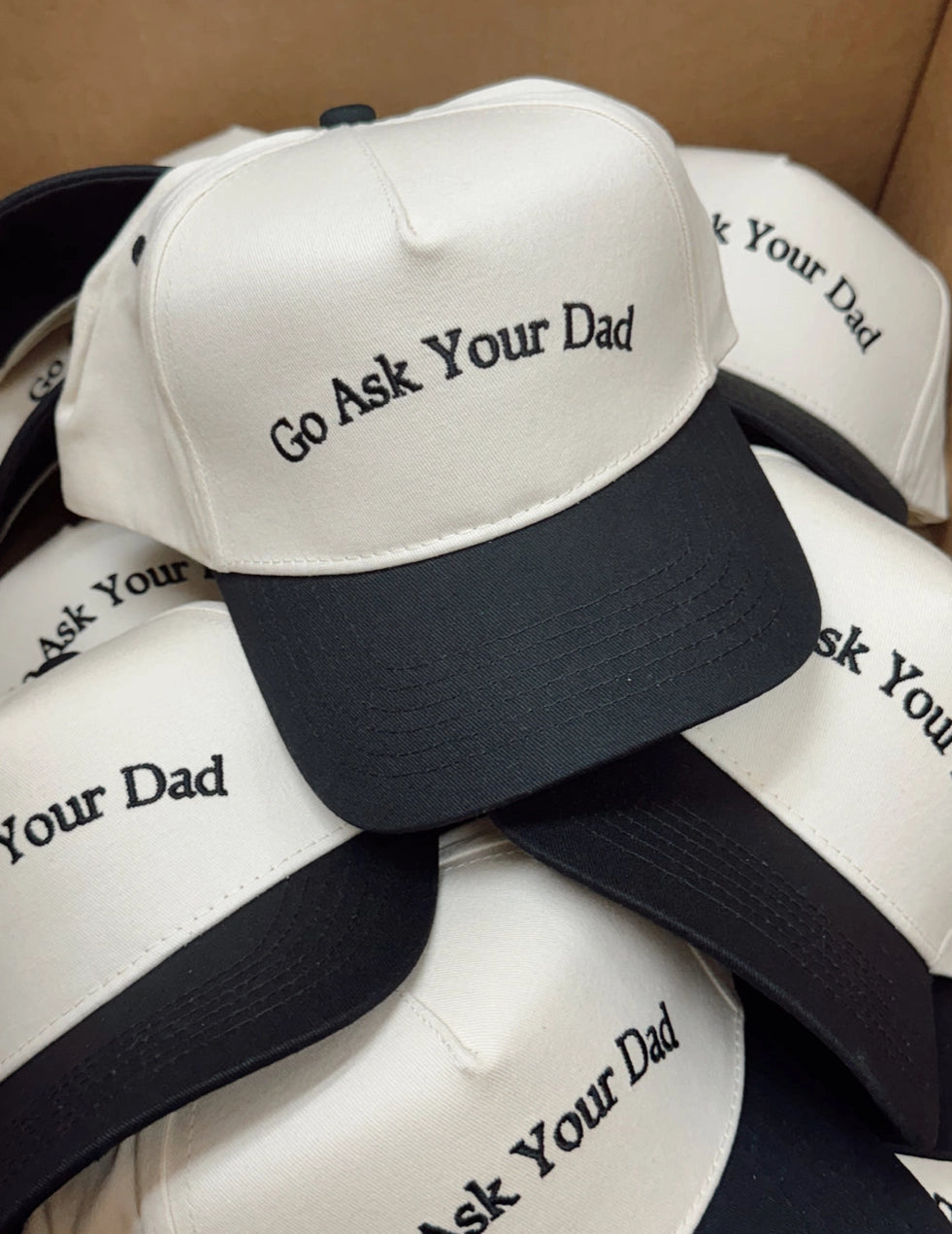 Go Ask Your Dad - Vintage Trucker Hat