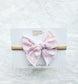 Pink Floral Bow